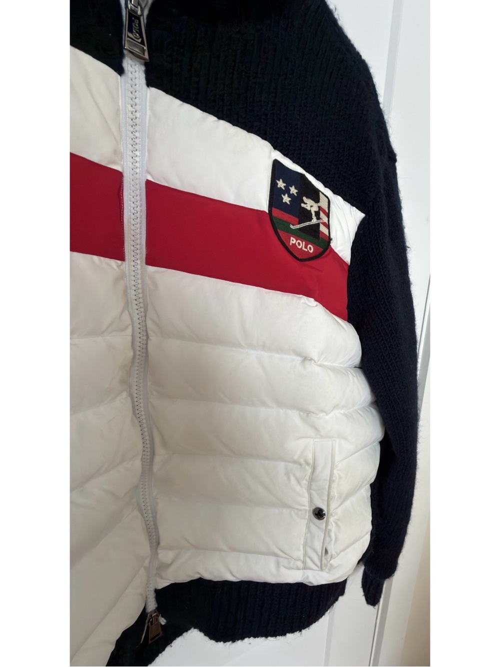Polo Ralph Lauren Suicide Alpaca Hybrid Downhill Quilted Puffer Ski Jacket